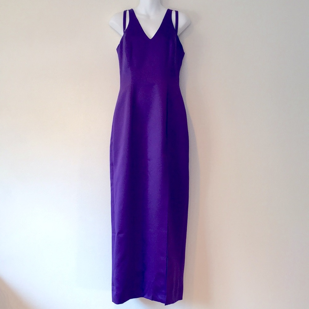 VINTAGE Movie Star Royal Purple Gown!